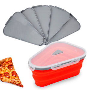 Pote para Pizza Silicone Expansível 5 Fatias