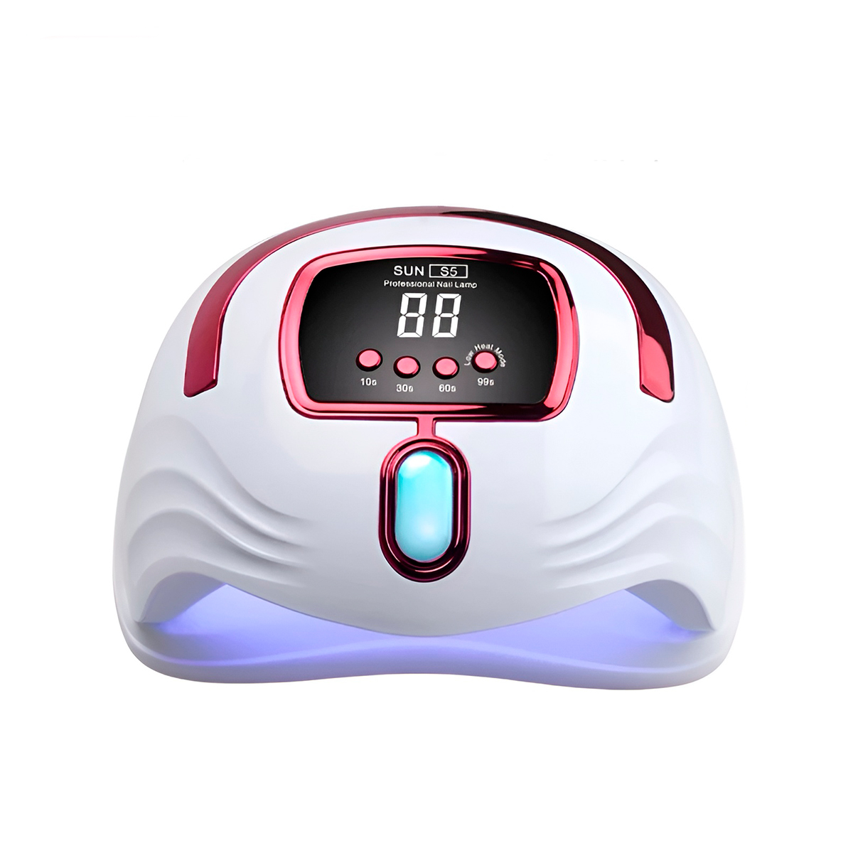 Cabine Seca Esmalte UV LED Sun S5 268W Bivolt Rosa - Imagem 2