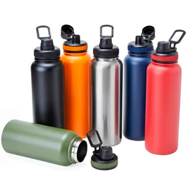 Garrafa Térmica Inoxidável 1 L Branca