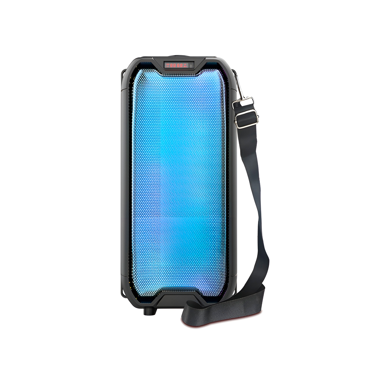 Caixa de Som Amplificada Bluetooth com Microfone e LED - Imagem 8