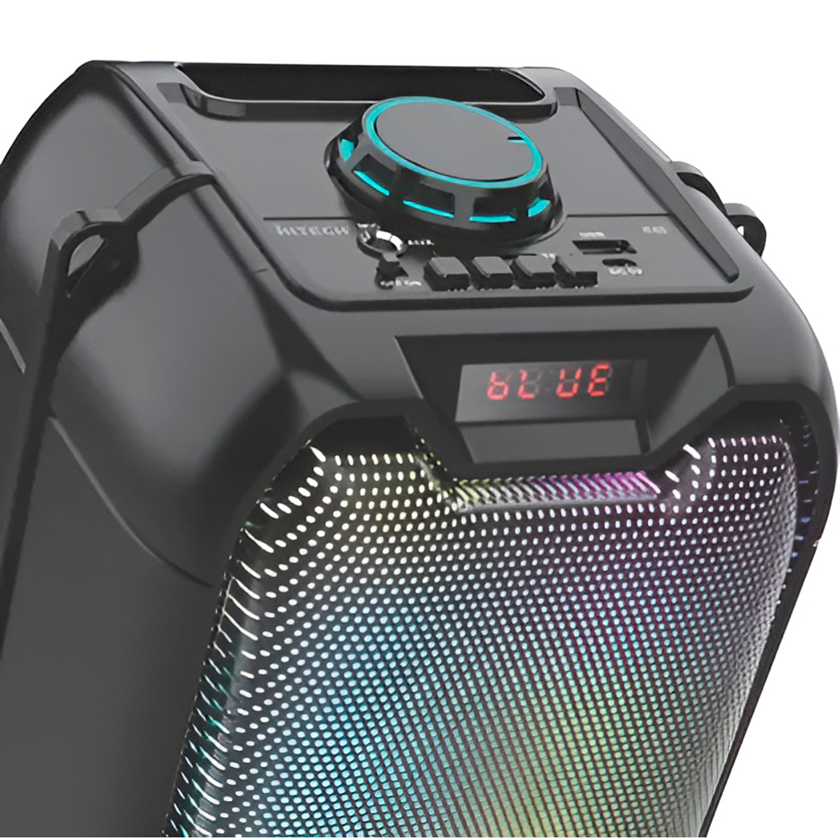 Caixa de Som Amplificada Bluetooth com Microfone e LED - Imagem 13