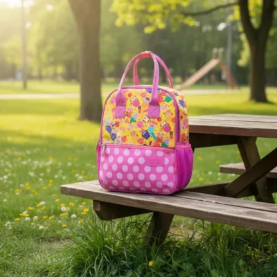 Mochila Infantil Baby Feminina Docinhos Roxa