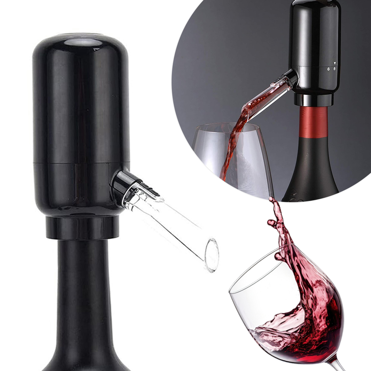 Aerador de Vinho Elétrico Dispenser Automático