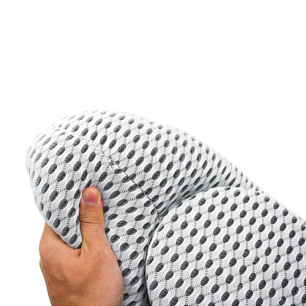 Almofada Lombar Ortopédica Borboleta Apoio Costas Ajustável - Imagem 4